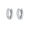 Timeless Diamond Earrings Opulence - Classic Diamond Huggie