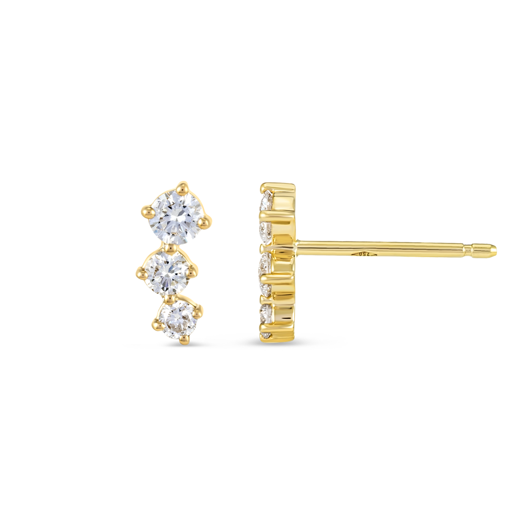 Serene Diamond Earrings Illumination