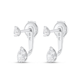 Celestial Diamond Earrings Illumination - Pear Shaped Diamond