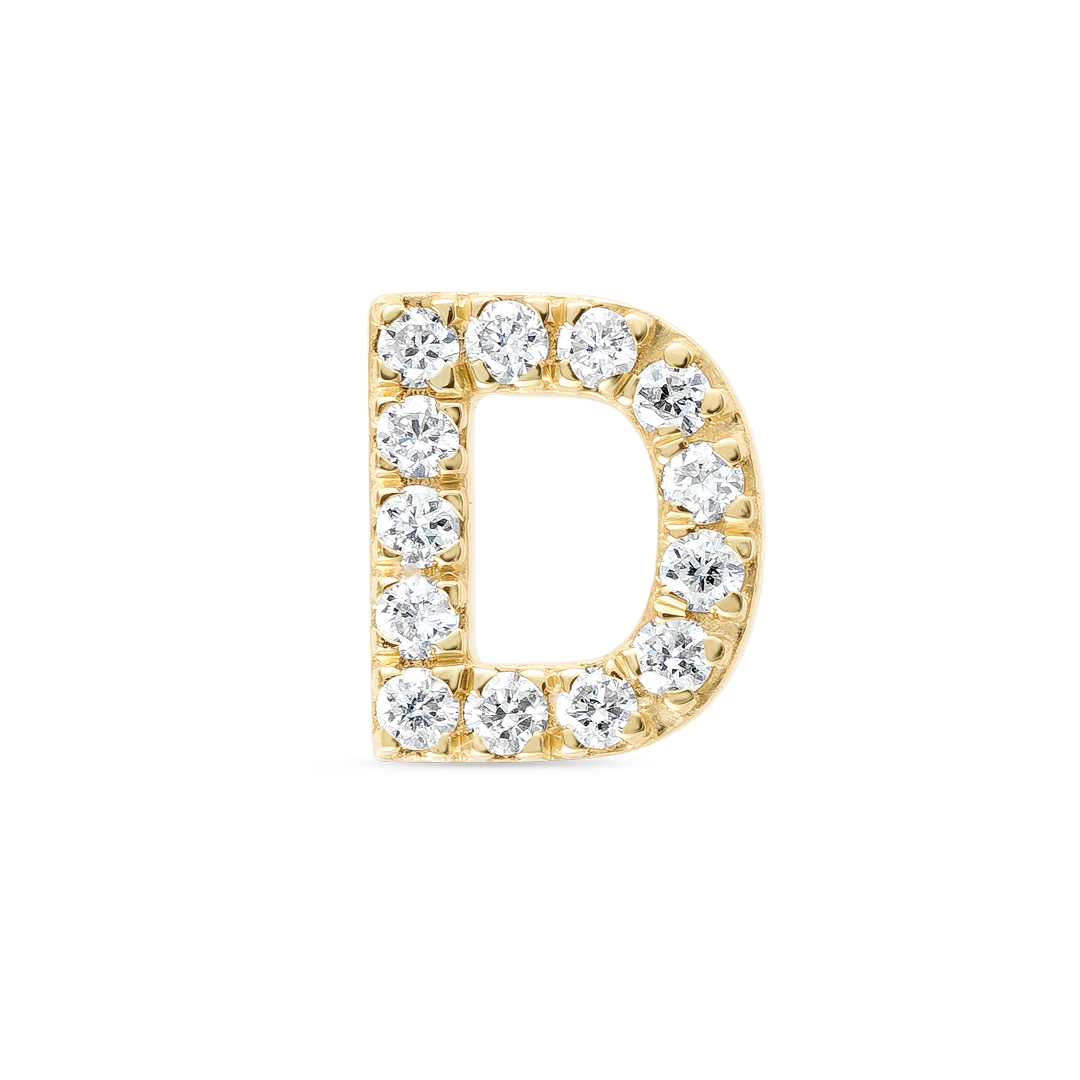 Majestic Diamond Earrings Elite - Letter II