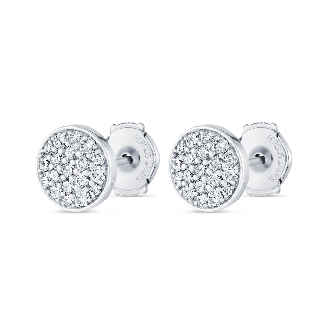 Regal Diamond Earrings Grandeur