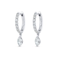 Eternal Diamond Earrings Illumination - Marquise Diamond Drop