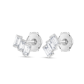 Luminous Diamond Earrings Allure - Ladder Baguette