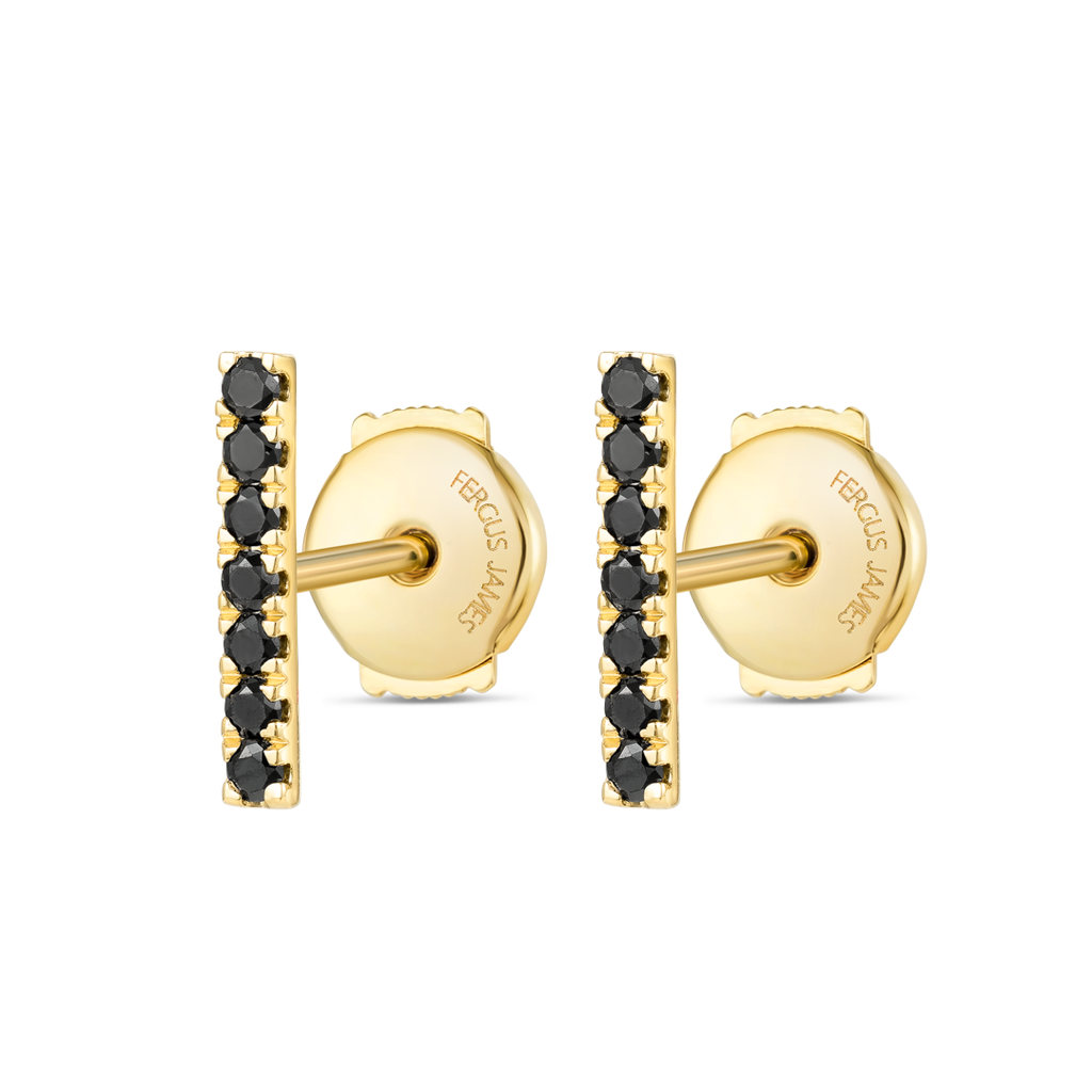Infinite Diamond Earrings Elegance - Elegant Black Diamond