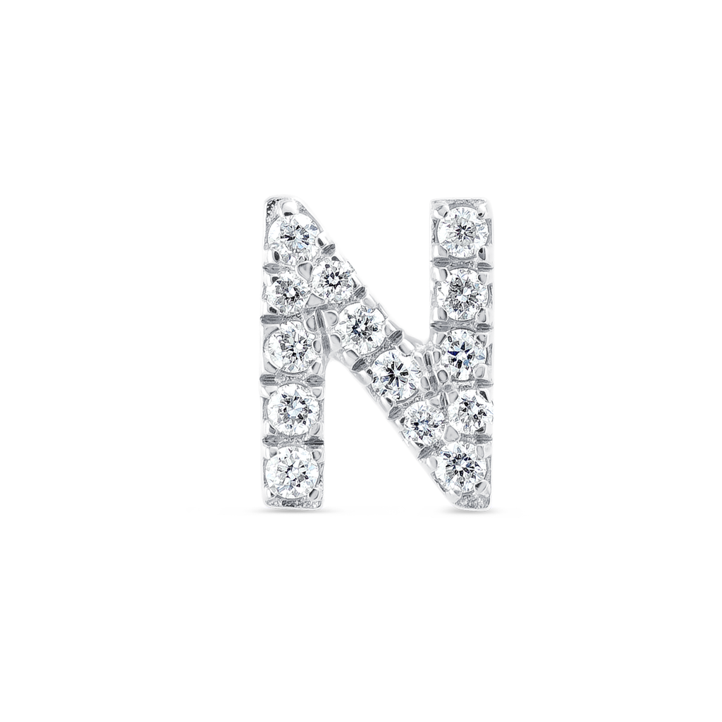 Royal Diamond Earrings Grandeur - Letter