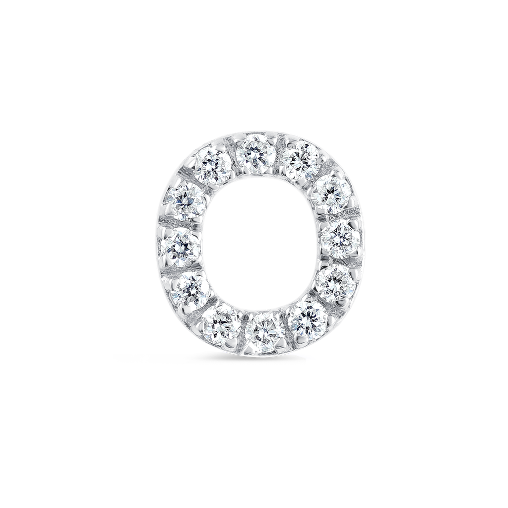 Aura Diamond Earrings Elegance - Letter