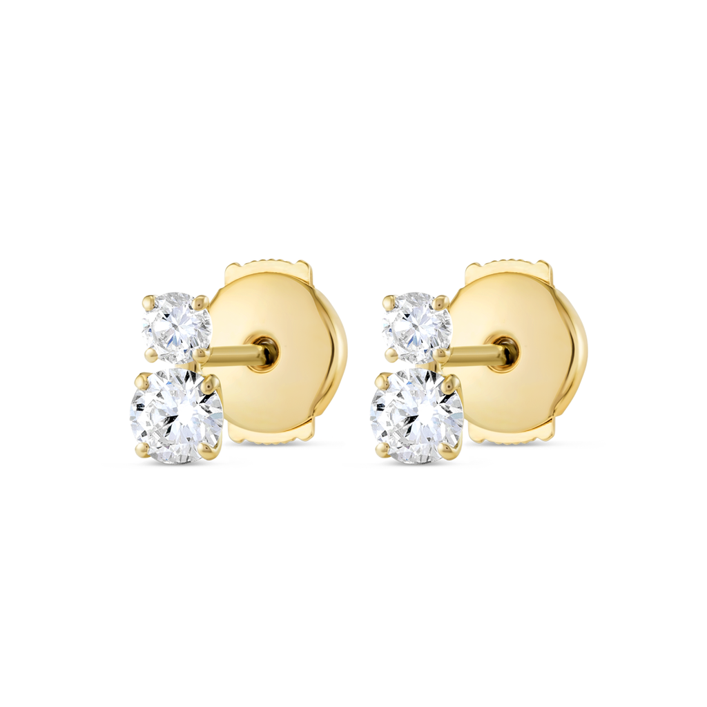 Regal Diamond Earrings Essence - Duo Diamond