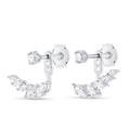Timeless Diamond Earrings Allure - Marquise Angel Wings