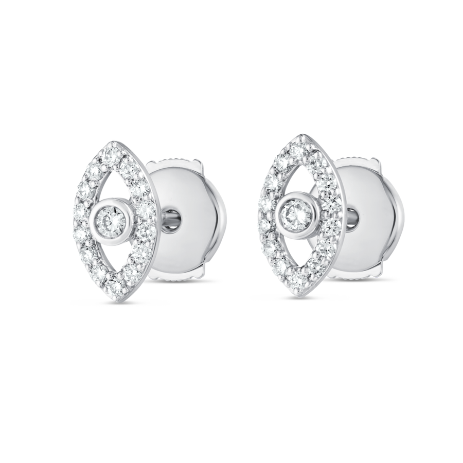 Eternal Diamond Earrings Grandeur - Evil Eye