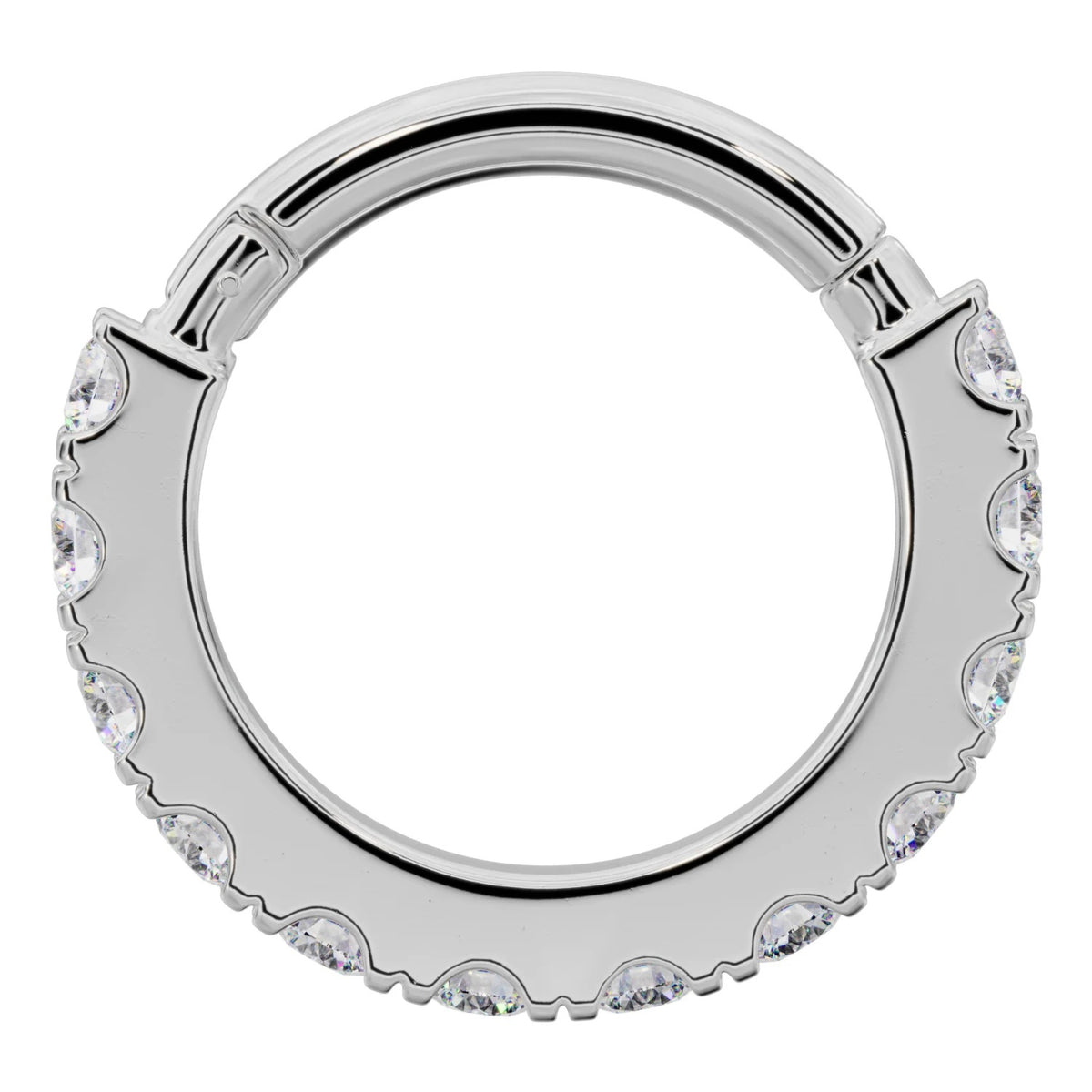 Serene Ear Piercing Legacy - Diamond Infinity Hoop