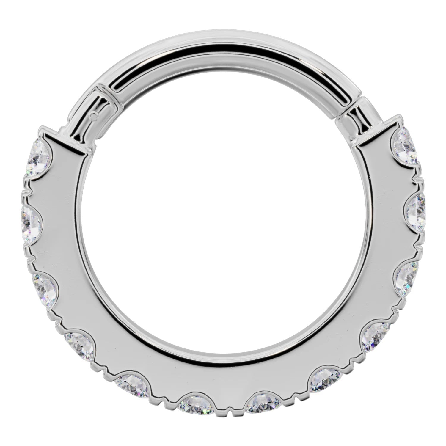 Serene Ear Piercing Legacy - Diamond Infinity Hoop