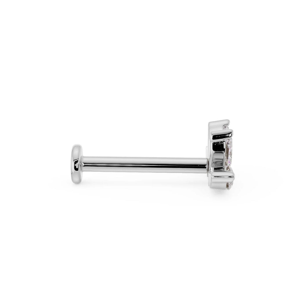Serene Ear Piercing Opulence - Marquise Fan Cubic