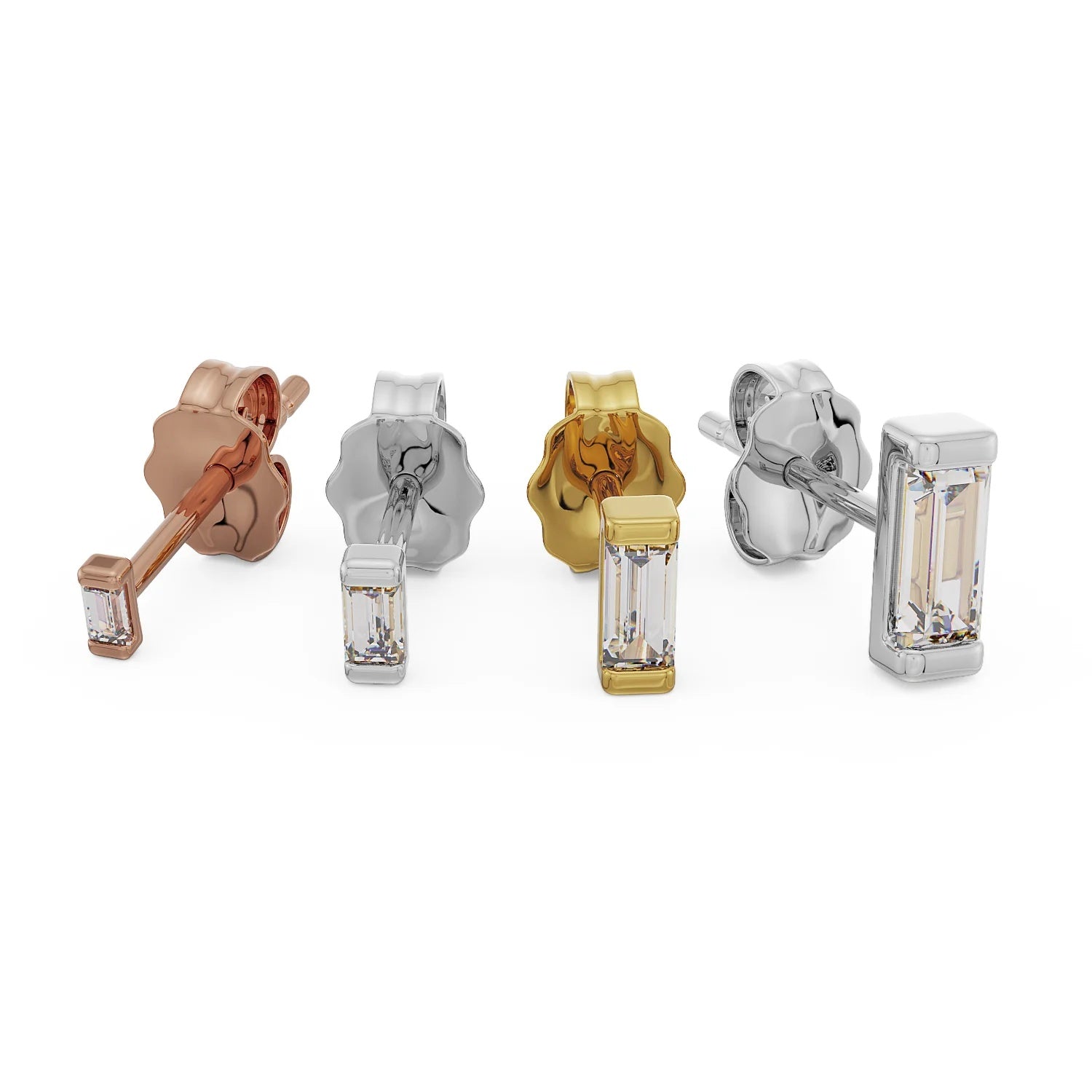 Eternal Ear Piercing Elite - Cubic Zirconia Prong-Set