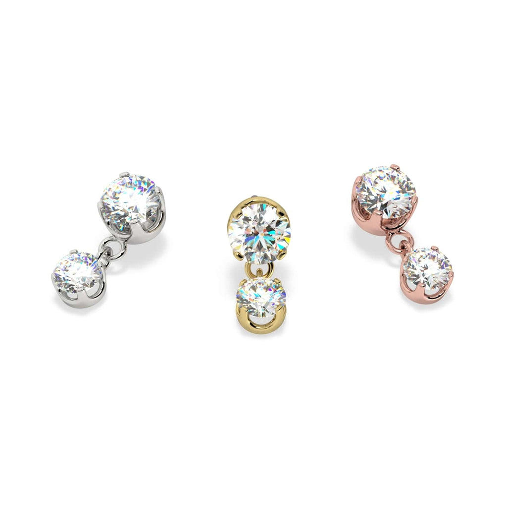 Ethereal Ear Piercing Heirloom - Triple Flower Lobe