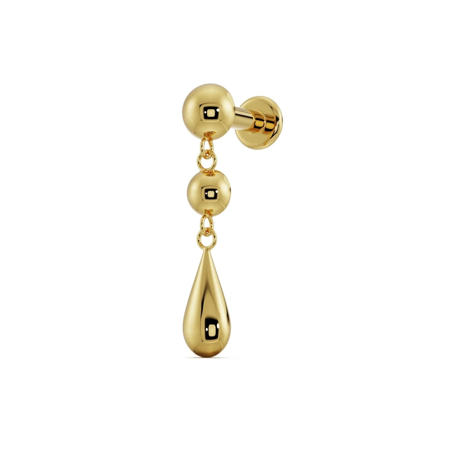 Celestial Ear Piercing Grace - Golden Eclipse Dew
