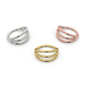 Timeless Ear Piercing Opulence - Triple Split Seam