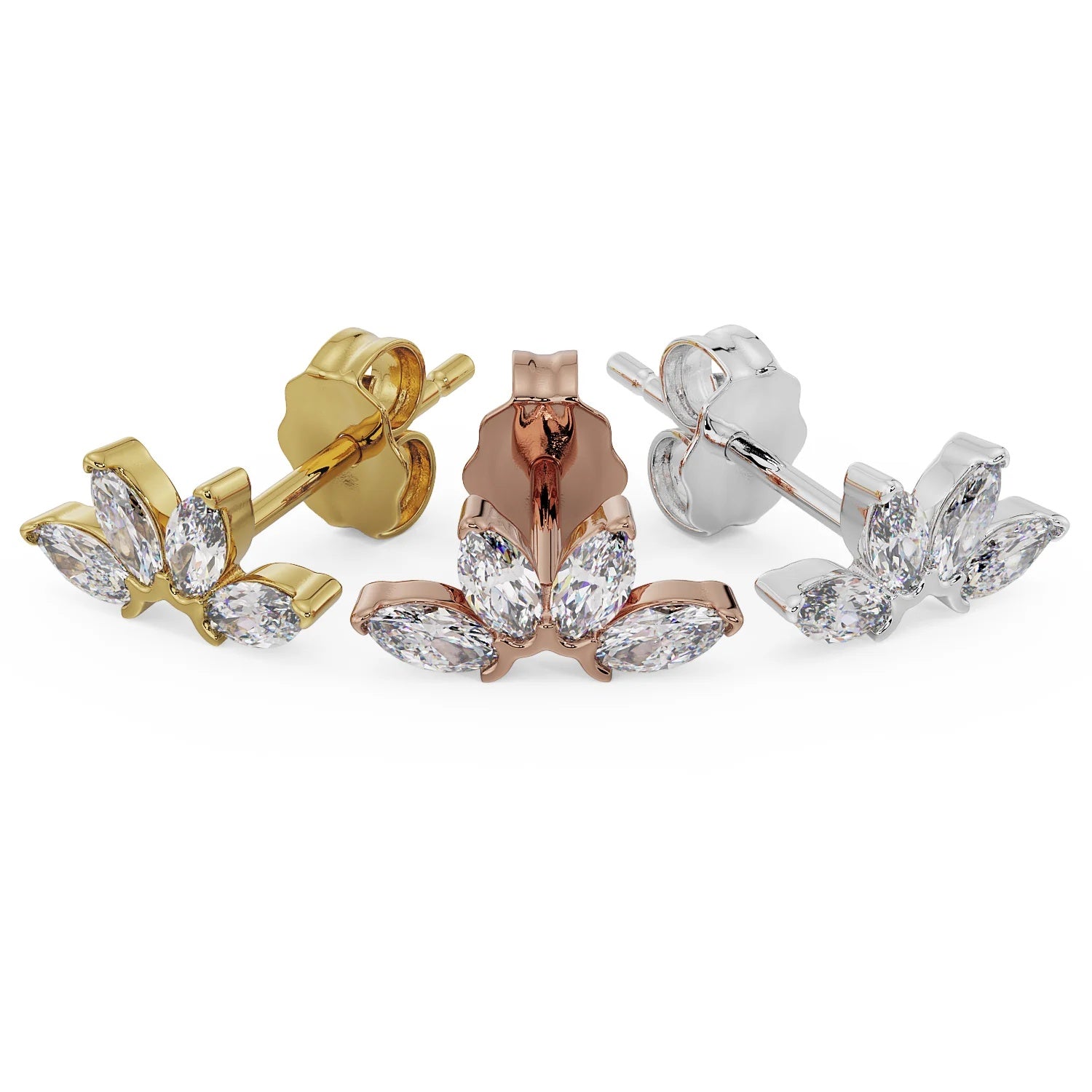 Serene Ear Piercing Elite - Bezel Gem Dangle