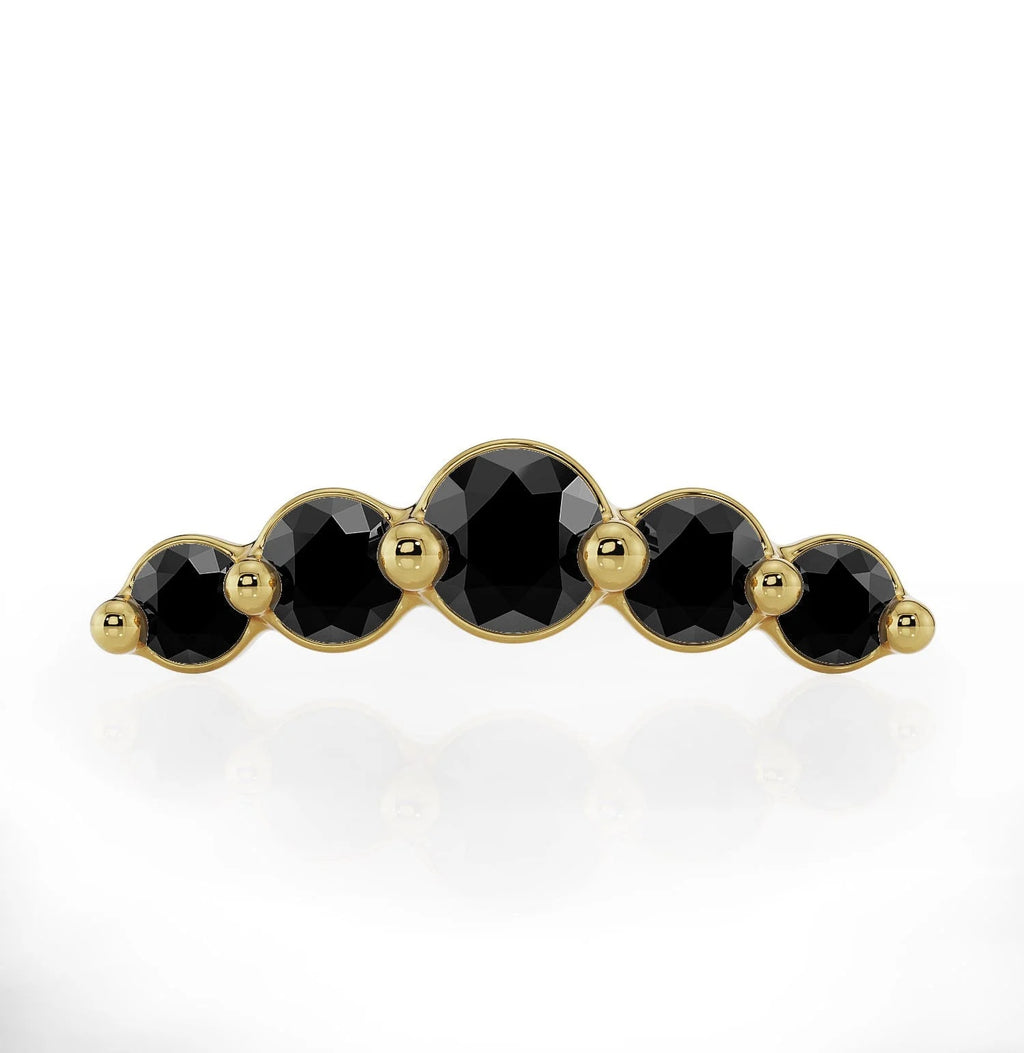 Celestial Ear Piercing Heirloom - Diamond Low-Set Prong