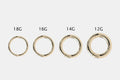 Majestic Ear Piercing Harmony - Solid Huggie Hoop