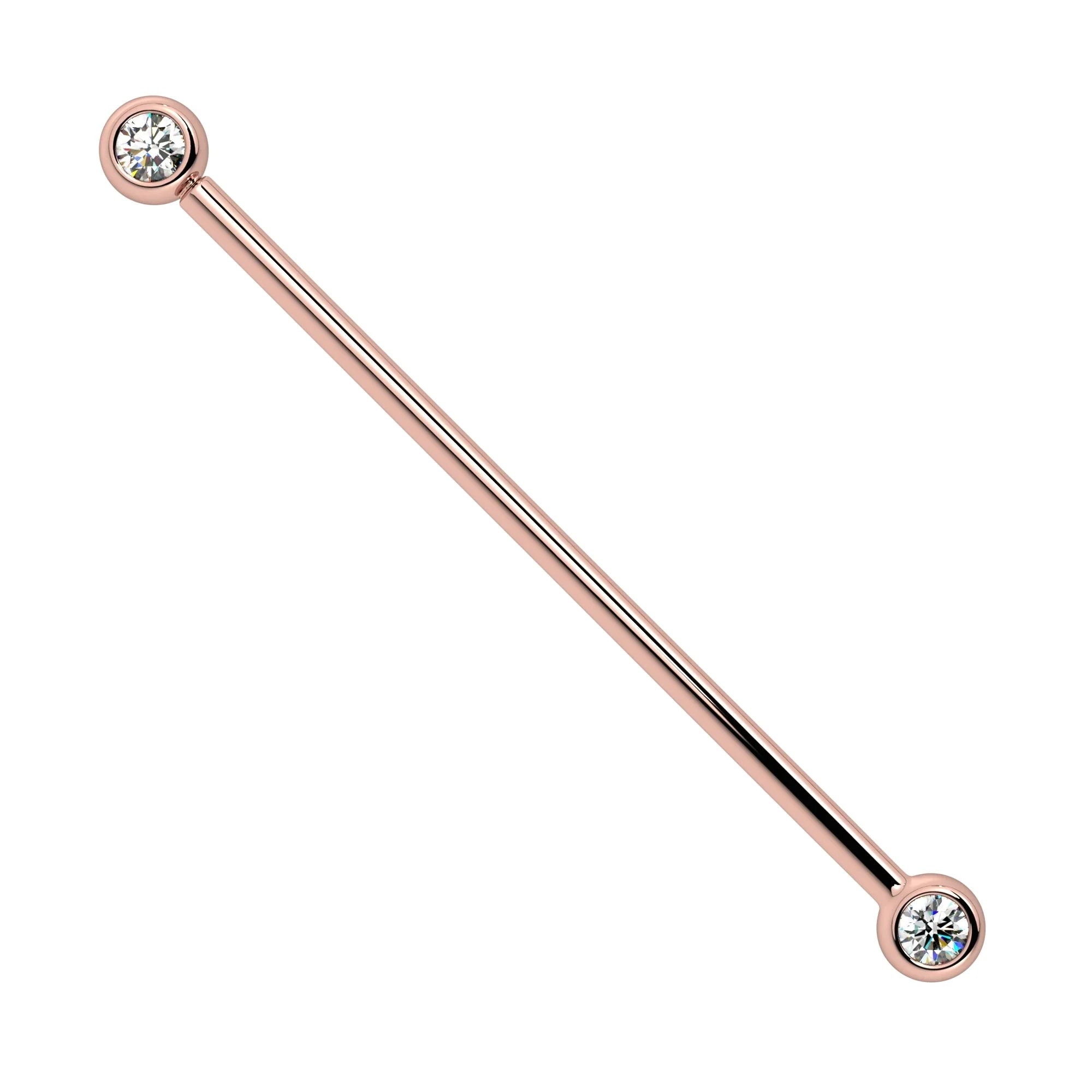 Luminous Ear Piercing Elite - Diamond Bezel Industrial