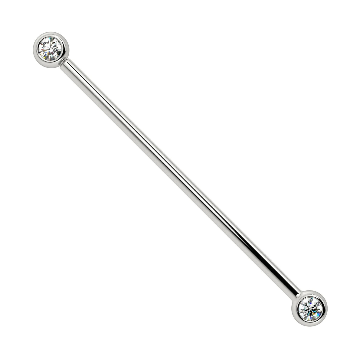 Luminous Ear Piercing Elite - Diamond Bezel Industrial
