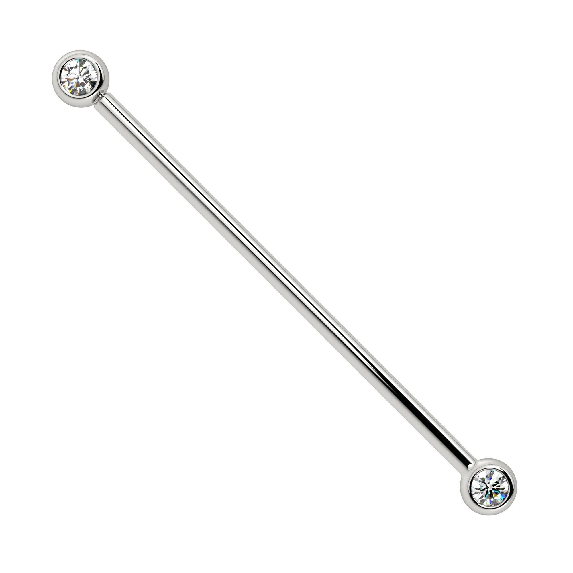 Luminous Ear Piercing Elite - Diamond Bezel Industrial