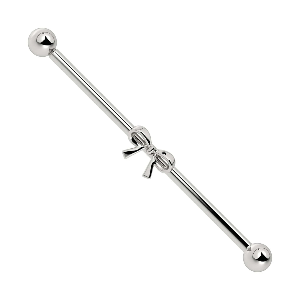 Serene Ear Piercing Grandeur - Bow Industrial Barbell