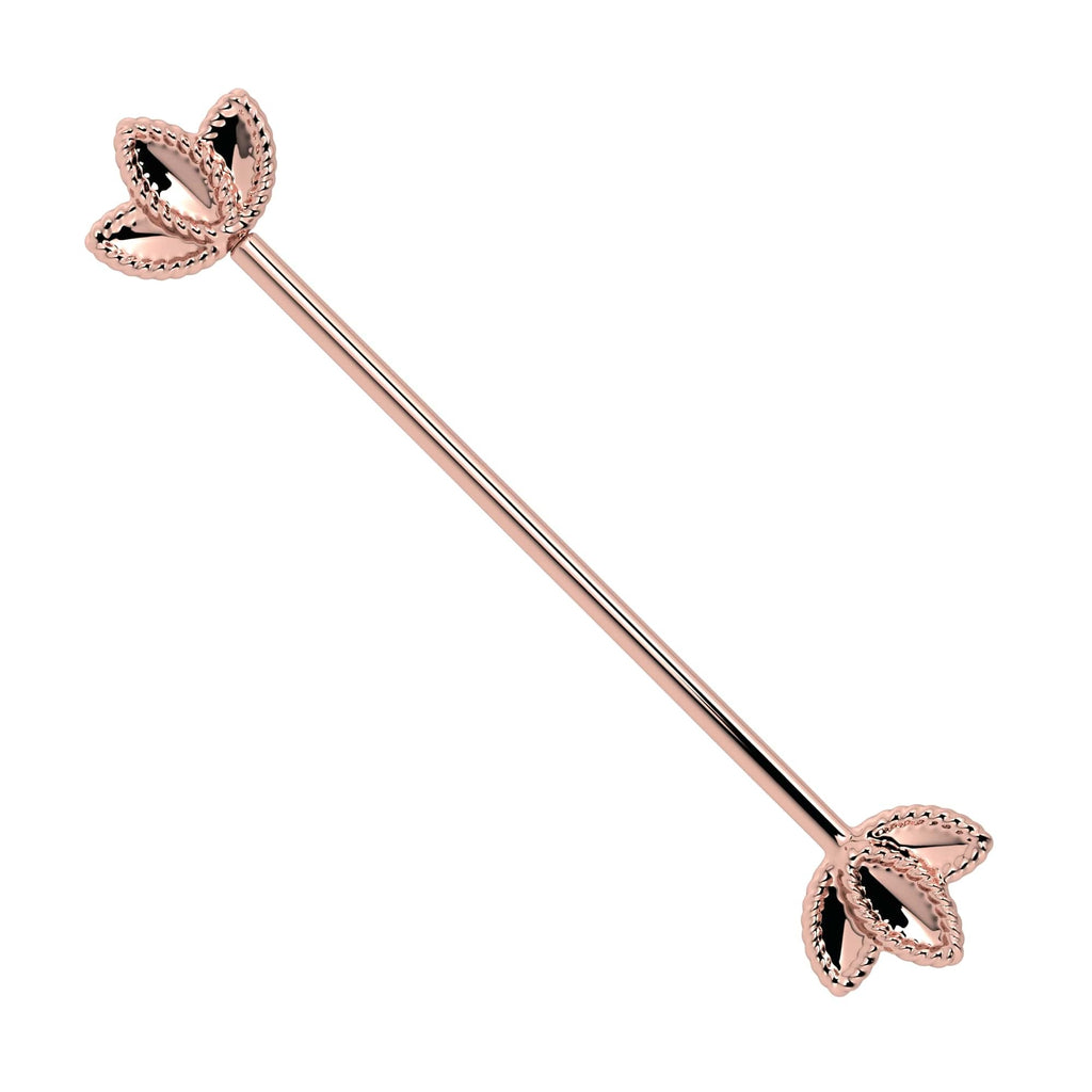 Royal Ear Piercing Heirloom - Golden Lotus Industrial