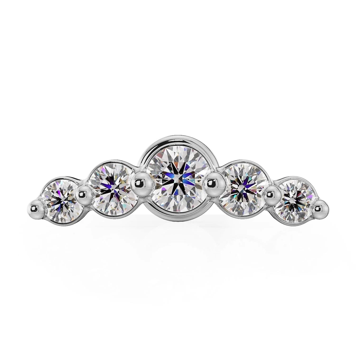 Timeless Ear Piercing Opulence - Mini Climber Piercing