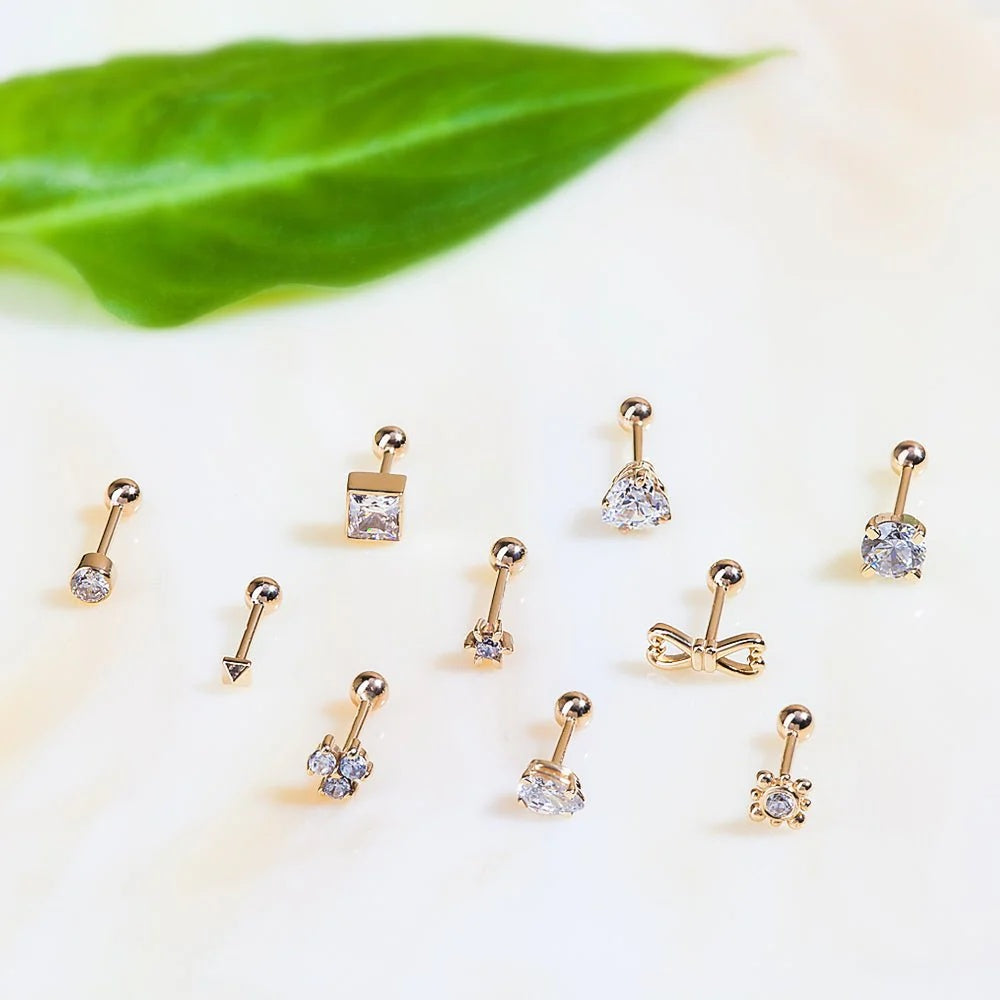 Majestic Ear Piercing Illumination - Curved Barbell