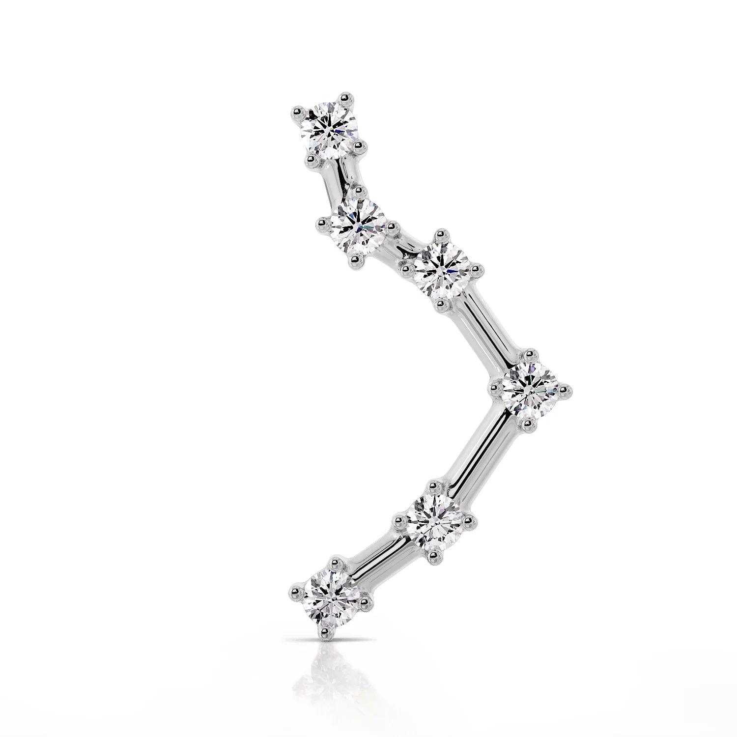 Aura Ear Piercing Essence - Libra Constellation Flat