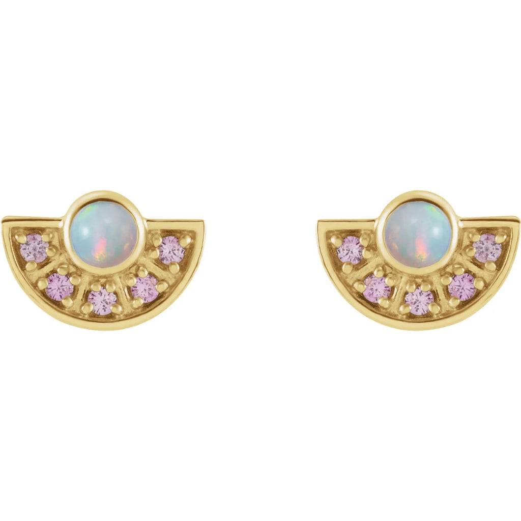 Celestial Ear Piercing Heirloom - Dainty Diamond Bezel-Set