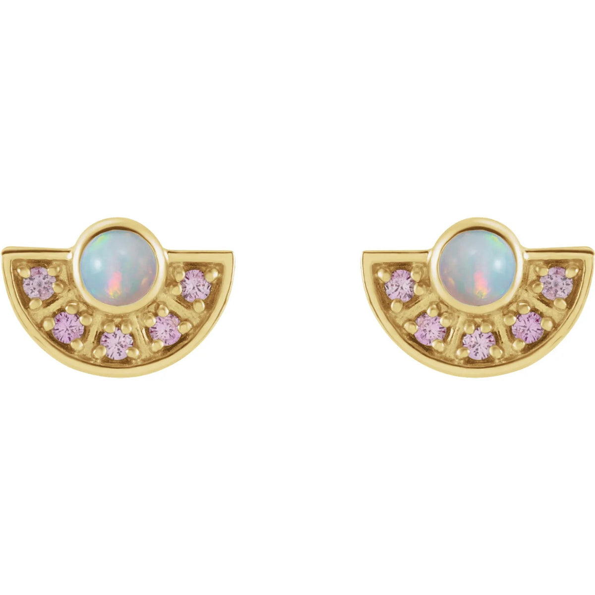 Celestial Ear Piercing Heirloom - Dainty Diamond Bezel-Set