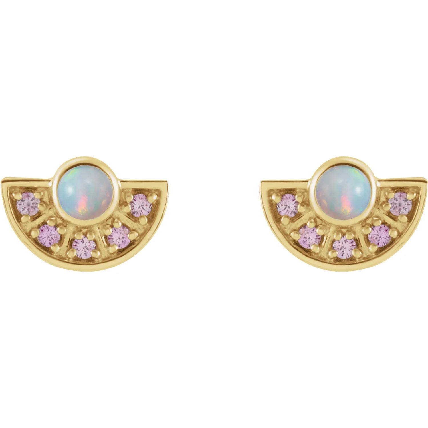 Celestial Ear Piercing Heirloom - Dainty Diamond Bezel-Set
