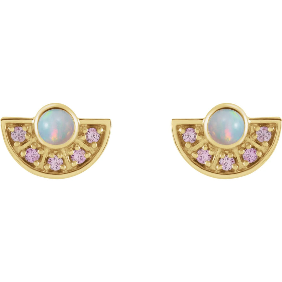 Celestial Ear Piercing Heirloom - Dainty Diamond Bezel-Set
