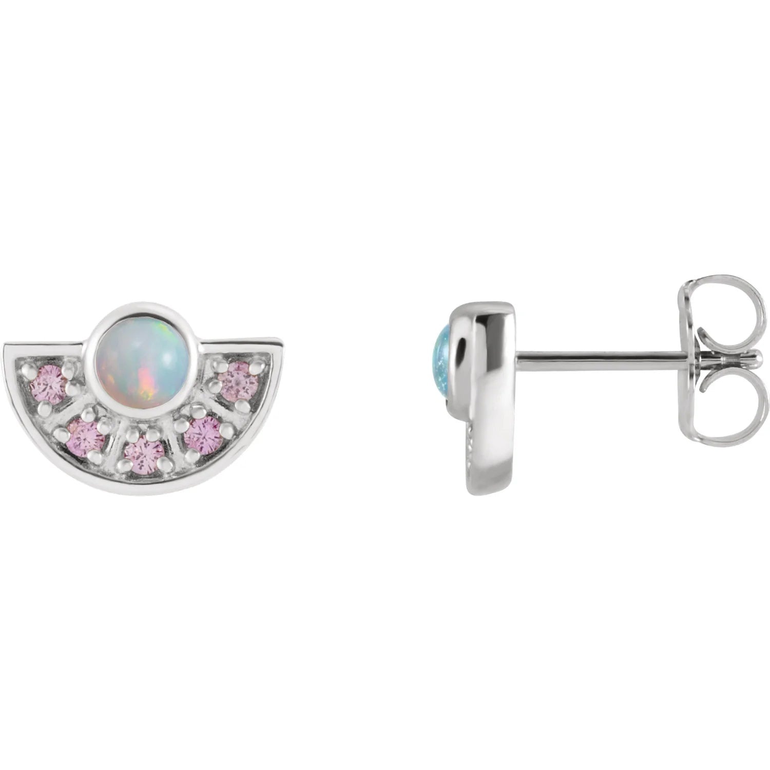 Celestial Ear Piercing Heirloom - Dainty Diamond Bezel-Set