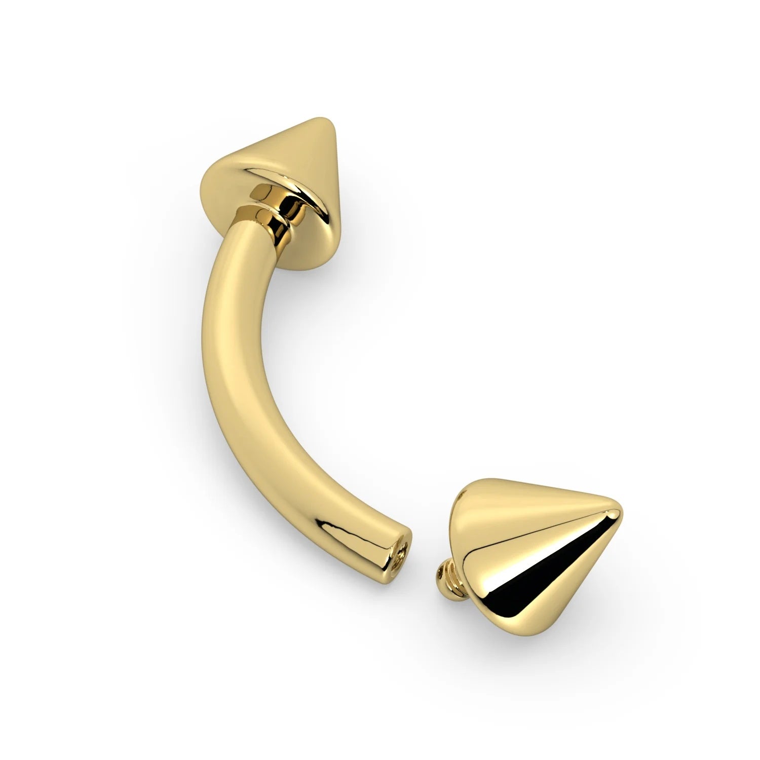 Royal Ear Piercing Essence - Spike Curved Barbell