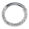 Regal Ear Piercing Grandeur - Gem Pave Clicker