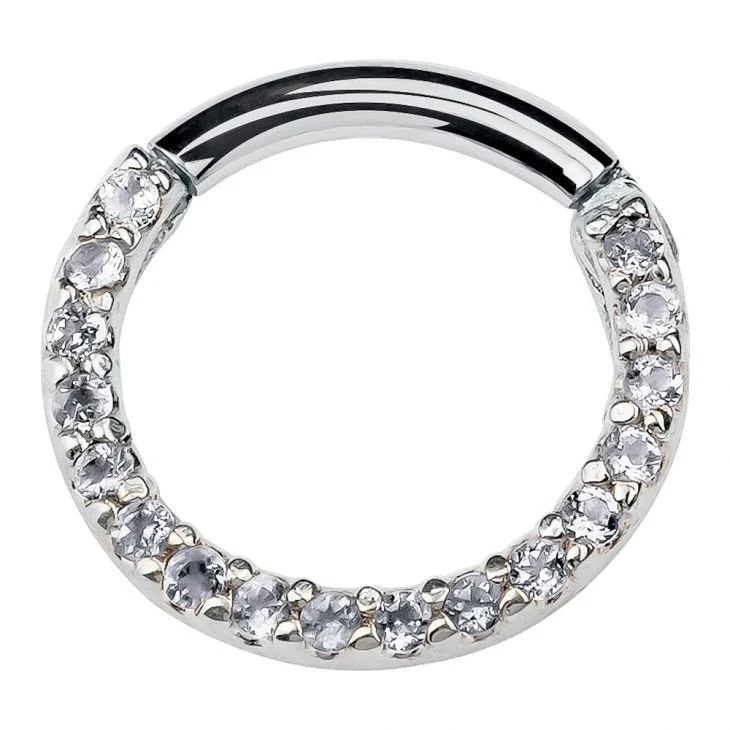 Regal Ear Piercing Grandeur - Gem Pave Clicker