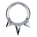 Ethereal Ear Piercing Illumination - Triple Spike Seam
