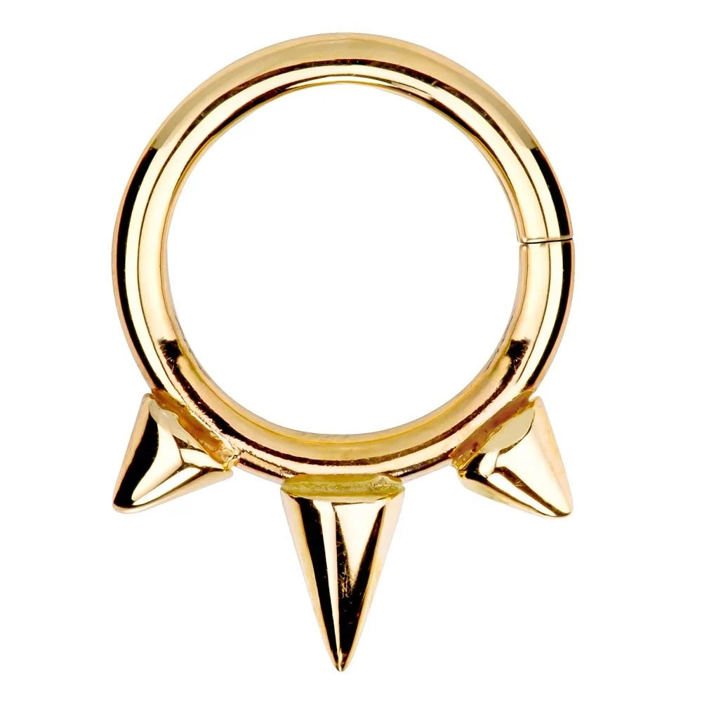 Ethereal Ear Piercing Illumination - Triple Spike Seam
