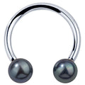 Sovereign Ear Piercing Grandeur - Cultured Peacock Pearl