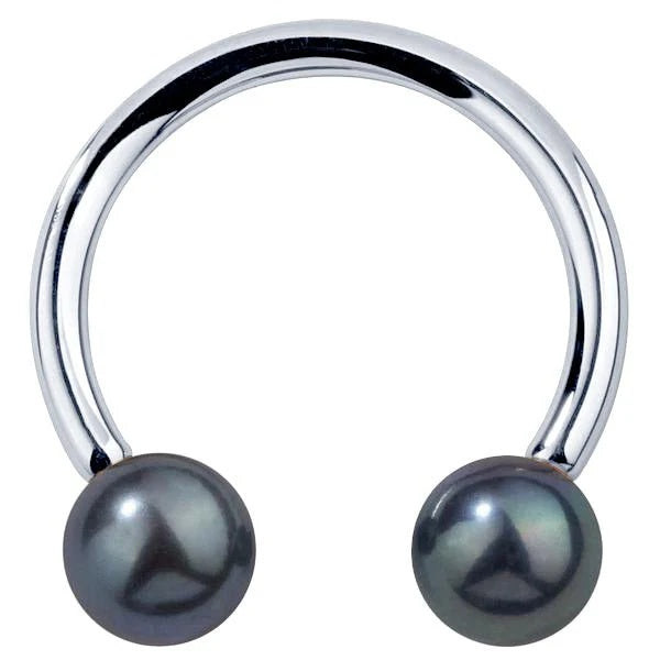 Sovereign Ear Piercing Grandeur - Cultured Peacock Pearl