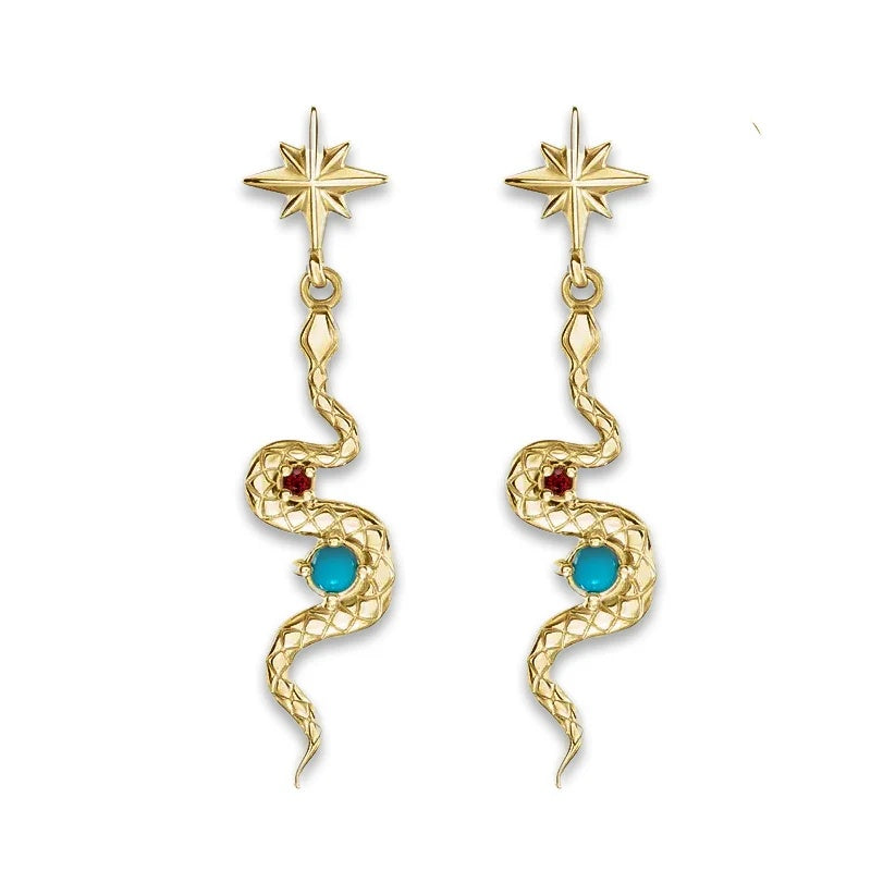 Sovereign Ear Piercing Grandeur - Cultured Peacock Pearl