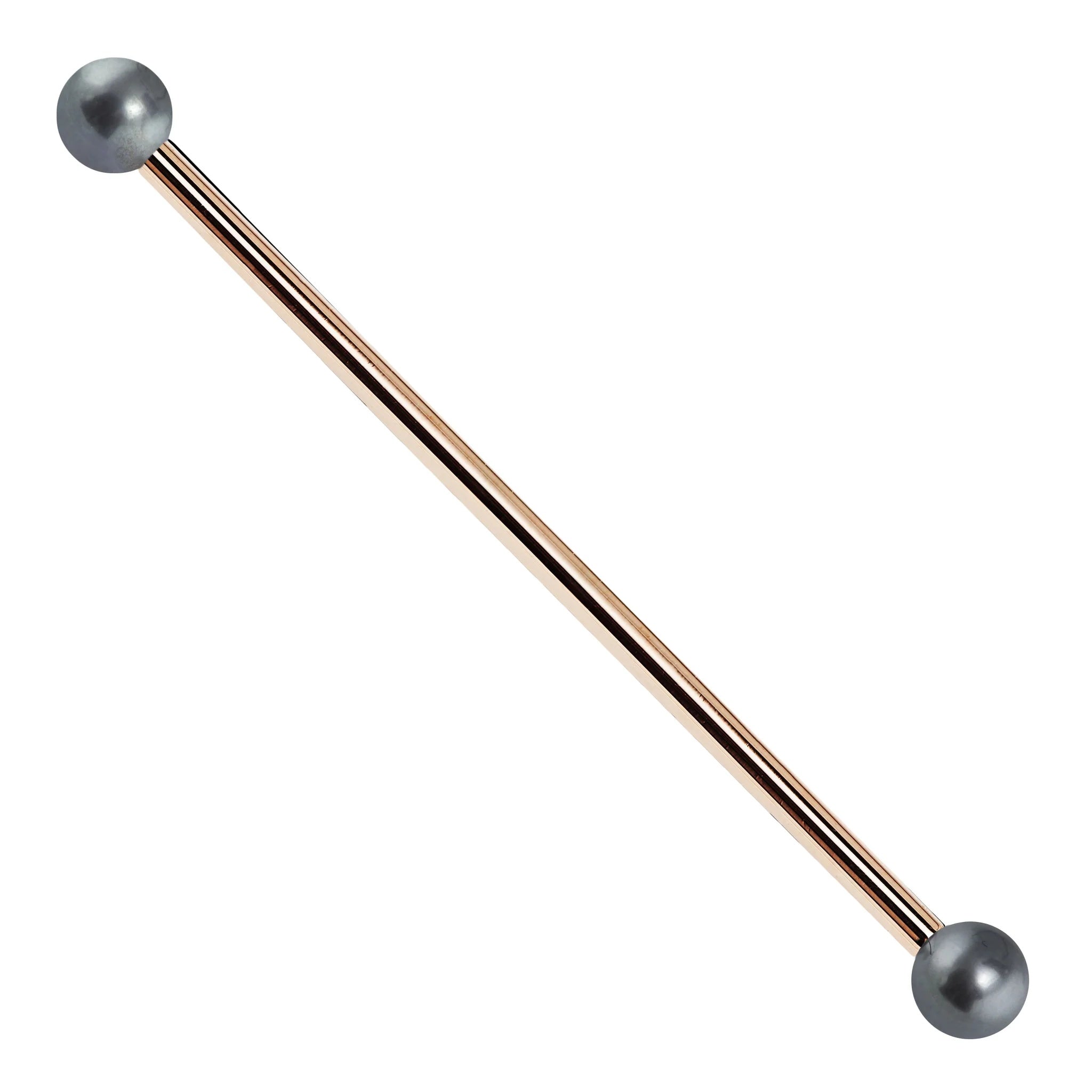 Sovereign Ear Piercing Grandeur - Cultured Peacock Pearl II