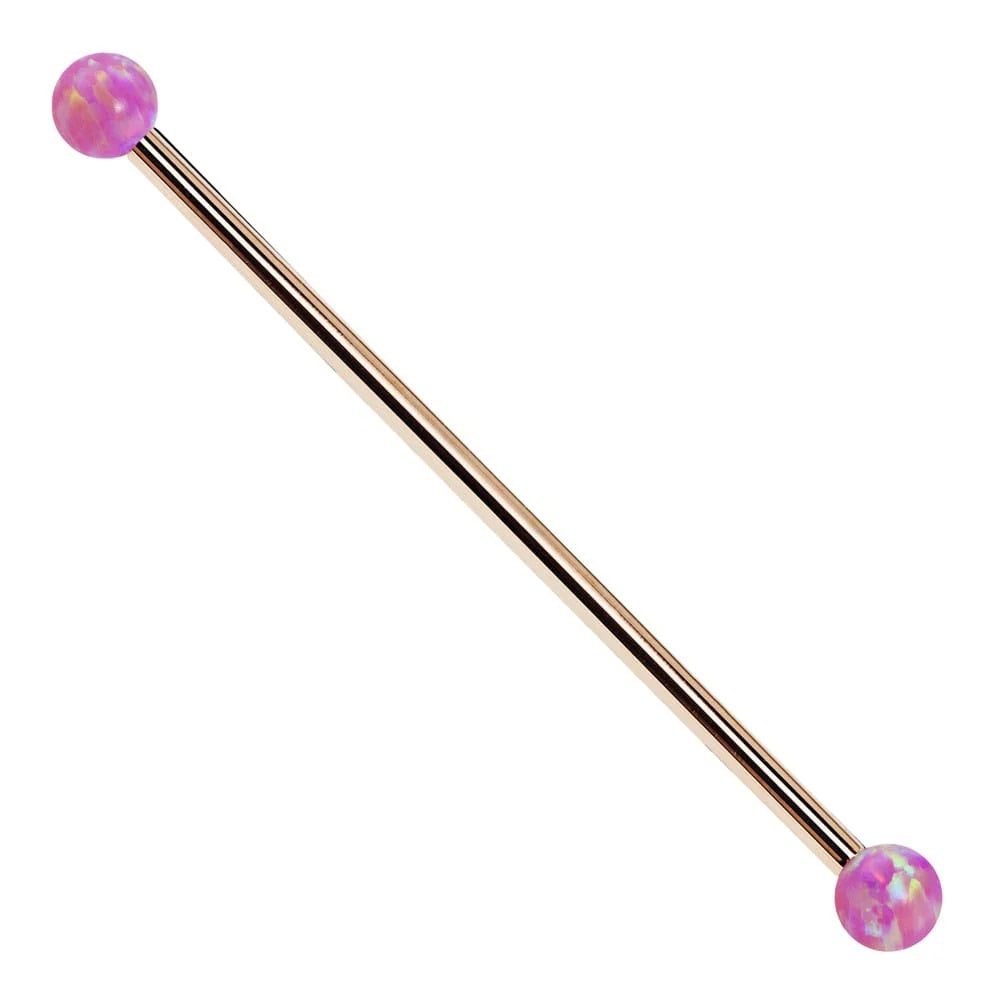 Aura Ear Piercing Radiance - Purple Opal Industrial