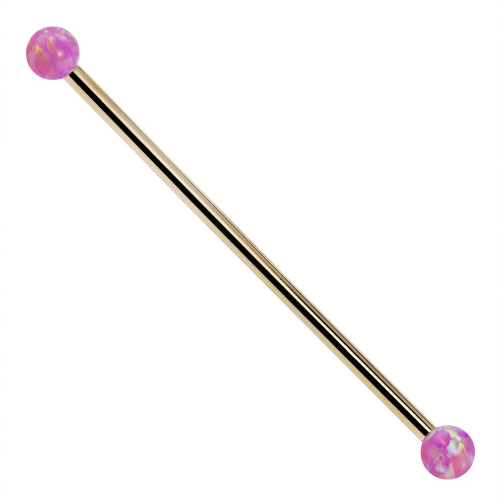 Aura Ear Piercing Radiance - Purple Opal Industrial
