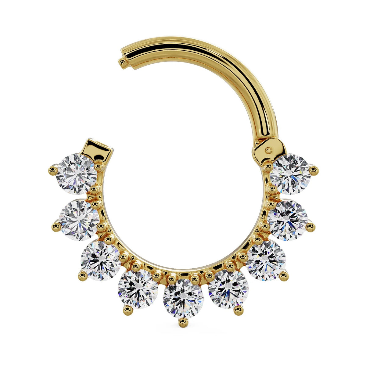 Luminous Ear Piercing Grandeur - Diamond Petal Clicker