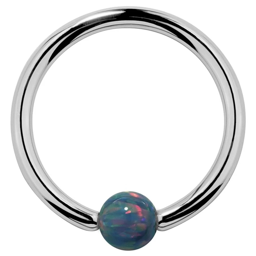 Luminous Ear Piercing Legacy - Teal Opal Captive