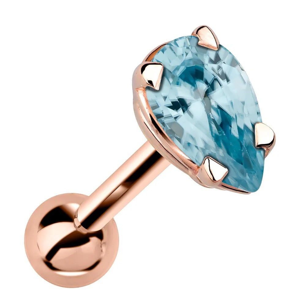 Celestial Ear Piercing Legacy - Pear Shaped Birthstone